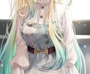 可愛い、魅力的な女性キャラを描けます 立ち絵、一枚絵、イラスト全般描けます！！ イメージ2