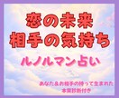 恋愛×占い♦︎相手の気持ち・未来を鑑定します 恋の闇を暴く!?ルノルマンで運命を透視します イメージ1