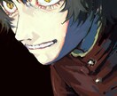 MV、歌ってみた動画などのイラストを制作いたします 暗くて不穏な雰囲気の厚塗りイラストをお求めの方へ イメージ5