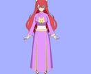 女の子のイラスト描きます 頭身からSDキャラまで描きます イメージ4