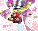 ポップで映える！あなた色の立ち絵をお描きします 明るくポップな配色でカラフルキュートな立ち絵をお届け♪ イメージ2