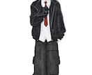 理想のキャラクター立ち絵を制作します 商用利用可、TRPG、配信向け立ち絵イラスト イメージ4
