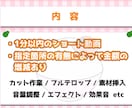vtuber向け！魅力的なショート動画を作ります お任せ～細かな指定有まで、個人に合わせて幅広く対応します イメージ2