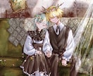 闇と幻想、ダークファンタジー系のイラスト描きます あなたの世界観を形にする一枚絵なんでもお描きします。 イメージ8