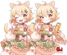 キャラクターイラスト描きます SNSのヘッダー、表紙、挿絵、立ち絵などに！ イメージ4