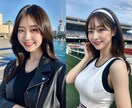 広告・SNSで使えるAI画像AI美女制作代行します 自然でハイクオリティなAI画像を格安で提供します！ イメージ6