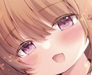 萌え系女の子のイラストアイコンを作成します SNSなどで使える一枚だけのアイコンです イメージ3