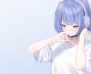 歌ってみた用イラストを作成します 本家に寄せたテイストでお描きします！描きおろしも可能です！ イメージ10