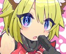 アイコンやイラストなど描きます ビックリマン風デザインなども承っております！ イメージ1