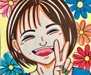 素敵な似顔絵届けます ちょっとしたプレゼントを届けたい方へ イメージ1