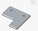 機械部品の3Dモデルを作成します 機械設計経験を活かし図面や寸法から丁寧に3D化します イメージ3