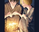 物語性のある背景ありの一枚絵イラストお描きします 歌ってみた・動画・配信・小説や同人誌表紙に。デザイン承ります イメージ5