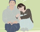 Basic/色合いが綺麗な似顔絵を描きます 5色程を使い、思わず飾りたくなるようなイラストを描きます イメージ1