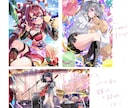 Vtuber配信サムネ・歌ってみたイラスト描きます 歌ってみた / 配信 / SNS / かわいい女の子 イメージ6