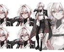 TRPGやIRIAMなどの立ち絵作成いたします 雰囲気や世界観を重視した立ち絵を作成します。 イメージ3