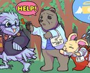 ブログ記事用のイラスト制作します フリー素材では難しい、記事の内容に合わせた絵を描きます！ イメージ3