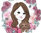 おしゃれで個性的なガールズイラストアイコン描きます 似顔絵じゃないのになぜか似てる雰囲気イラストアイコン イメージ4