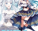 Vtuber向けLive2D用イラストを作成します キャラデザ、イラスト、パーツ分けまでお任せください！ イメージ6
