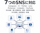 AI・SNS運用代行で起業・副業を始められます 初期5万円・月額5万円｜10アカウント・投稿回数無制限 イメージ5