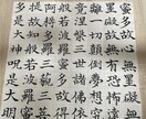 書道やペン字で書いて欲しいことを書きます 楷書、隷書が書けます。実績は過去帳、家の表札です。 イメージ2