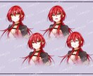 ご希望に沿った立ち絵イラストお描きします TRPG、配信、オリキャラの設定画などに！表情差分承ります！ イメージ8