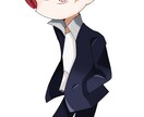 透明感あるイラストでアイコン制作致します SNSで使用するオリジナルキャラクターアイコンが欲しい方へ イメージ3