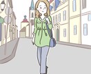 シンプルかわいい似顔絵描きます SNSアイコンや名刺、広告にも☆柔軟に対応いたします イメージ3