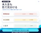 業務に合わせたExcel入力・集計表を作ります 毎月の入力や集計を楽にする専用のExcelを制作 イメージ3