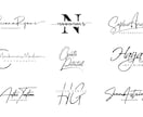あなたのサイン、ロゴを手書き風にデザインします 名刺やロゴに入れる文字などを手書き風で作成いたします。 イメージ2