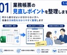 業務帳票の見直しポイントを分かりやすく整理します 帳票改善の進め方をやさしく整理します イメージ1