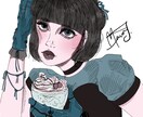 バレエコア系、ポップアート系のイラスト提供してます バレエコアorポップアート好きな方へ イメージ3