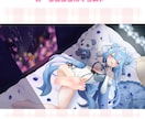 サムネイル・キービジュ✦一枚絵イラスト作成します 商用利用OK！サムネ・お披露目・キービジュなど♥ イメージ2