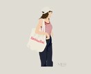 SNSアイコン｜ゆるかわ・おしゃれイラスト描きます 写真をもとに、あなただけの特別なアイコンを作成します イメージ2