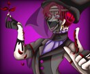狂気的で個性的なイラストやキャラデザを制作します サーカスの様な雰囲気などのイラストを描きます イメージ7