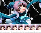 キラキラで最高に綺麗なキャラクターイラスト描きます 商用利用OK！印象に残る高クオリティイラスト制作します イメージ6