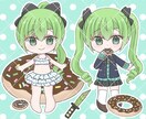 ゆる作画 ミニキャラ SDキャラ 描きます 簡易作画 可愛いミニキャラ作成します！ イメージ3