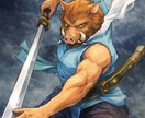 依頼内容を基にオリジナルイラストを制作します 写真・下絵・構想をベースにオリジナル作品を仕上げます イメージ3