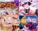貴方の欲しいイラスト描きます 夢絵·絡み絵·ヘッダー·GL·BL·NL描きます イメージ4