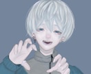 絵柄指定◎手直し無制限！エモいアイコン描きます 活動者必見！初見の目を引くアイコンを！ イメージ1