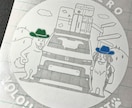 オリジナルキャンプ・アウトドアステッカー制作します お気に入りのギアやペットをキャンステにしませんか イメージ9