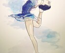 水彩のイラストを描きます TシャツやCDジャケットなどのグッッズのデザインにもぴったり イメージ7