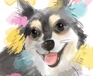 癒しと元気の”にじいろ”のペットの似顔絵を描きます 思い出やプレゼントにいかがですか♪ イメージ6