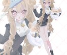 TRPG等に使える立ち絵を制作します 厚塗りタッチで可愛らしいイラストをお作りします♪ イメージ2