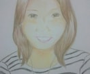 水彩色鉛筆で似顔絵をお描きします お祝いや記念の品におすすめです！ イメージ3