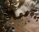 女性らしいイヤリング作っています 可憐なデザインからアクセントのあるデザインを作ります！ イメージ1
