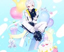 可愛い女の子の１枚絵イラストお描き致します ＊動画（歌ってみたやサムネイル等）、ゲーム、書籍などにぜひ！ イメージ5