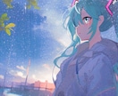オリジナルMV、歌ってみた等イラスト込で制作します 低価格でも歌の世界観を大切に◎初めての方も大歓迎です！ イメージ12