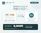 中国語・日本語の商品ページを英語へ翻訳します 海外向けEC・会社紹介・営業資料を読みやすい英文に整えます イメージ1