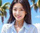 SNS用のプロフィール画像をAIで作ります 顔出しはしたくないけど、可愛い・美人な画像が欲しいあなたに イメージ3