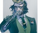 ご希望のキャラクターのアイコンを作成ます 雰囲気のあるイラストに仕上げます。（サンプル見てください） イメージ5